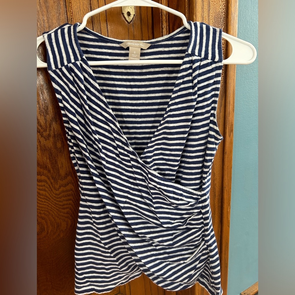 Banana Republic Wrap Sleeveless Top